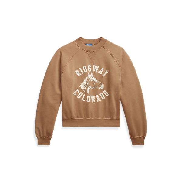 Sweat &agrave; motif en molleton Polo Ralph Lauren en 1