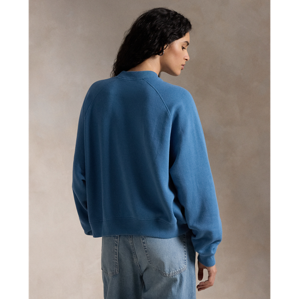 スウェット・トレーナー POLO RALPH LAUREN W Polo Bear Oversized Fleece Crew Neck Pet Polo Ralph Lauren Womens Polo Bear Oversized Fleece Crew