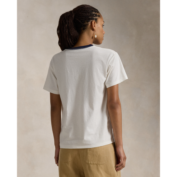 Polo Bear Cotton Jersey T-Shirt for Women | Ralph Lauren® BR