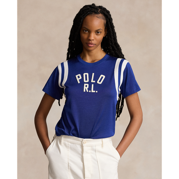 Sporting Royal Logo Jersey Tee Polo Ralph Lauren 1