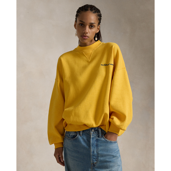 Ralph lauren yellow sweatshirt sale