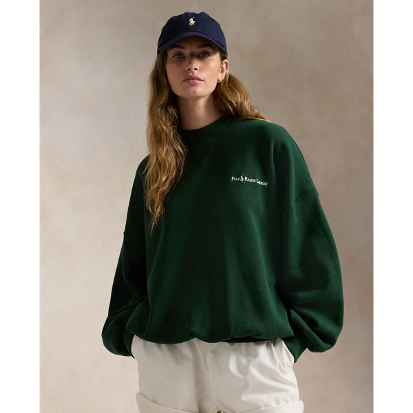 Ralph lauren sweatshirt green best sale