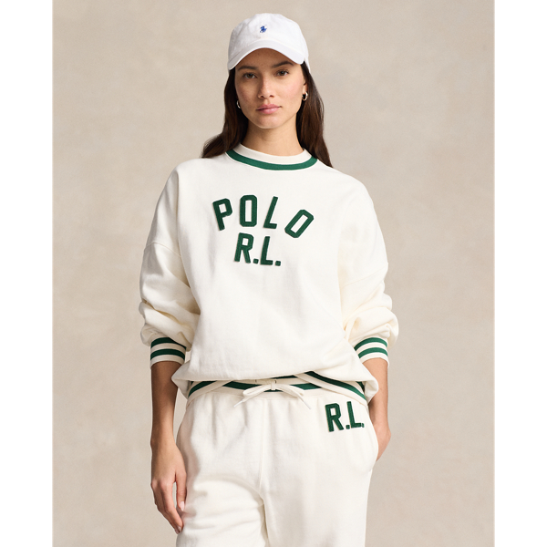 Logo Fleece Pullover for Women Ralph Lauren PY