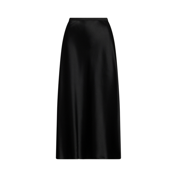 Double Faced Satin Skirt