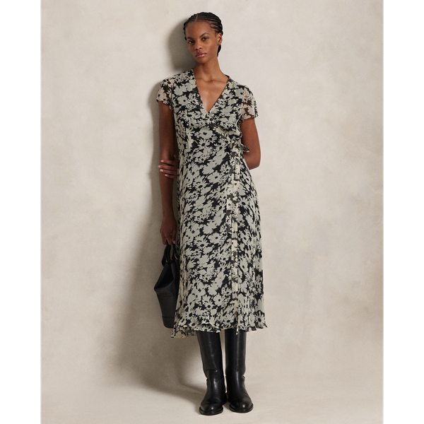 Polo ralph lauren wrap dress on sale