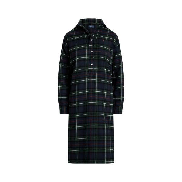 Plaid Cotton Shirtdress Polo Ralph Lauren 1