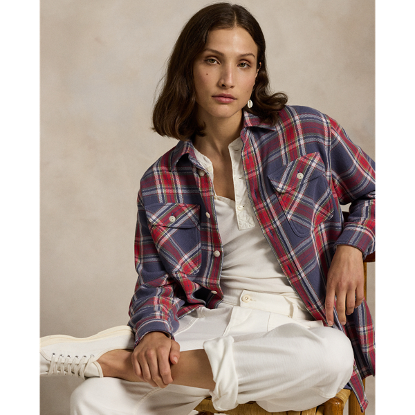 Women s Plaid Shirts Blouses Ralph Lauren IN