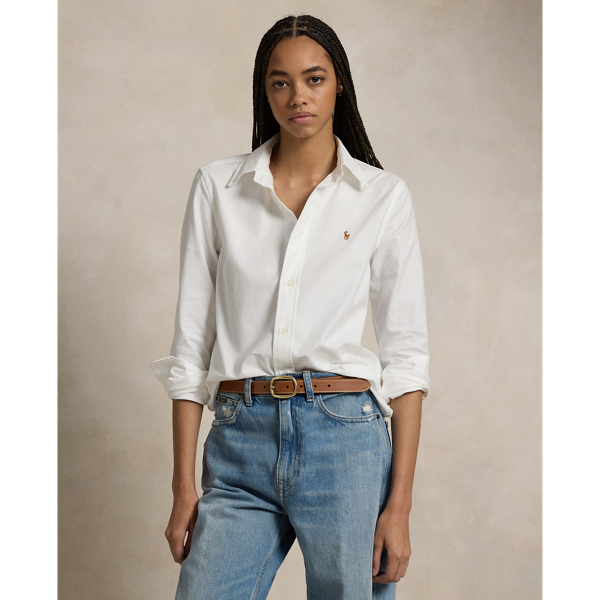 Ralph lauren slim oxford shirt online