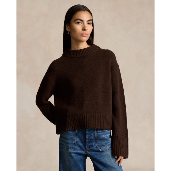 Cashmere Mockneck Jumper for Women Ralph Lauren UK