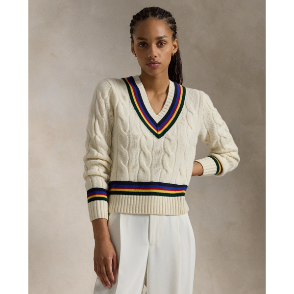 Women s Cream Jumpers Cardigans Ralph Lauren MT