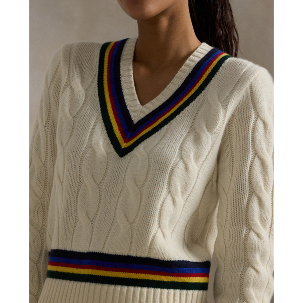 Cricket v neck sweater online