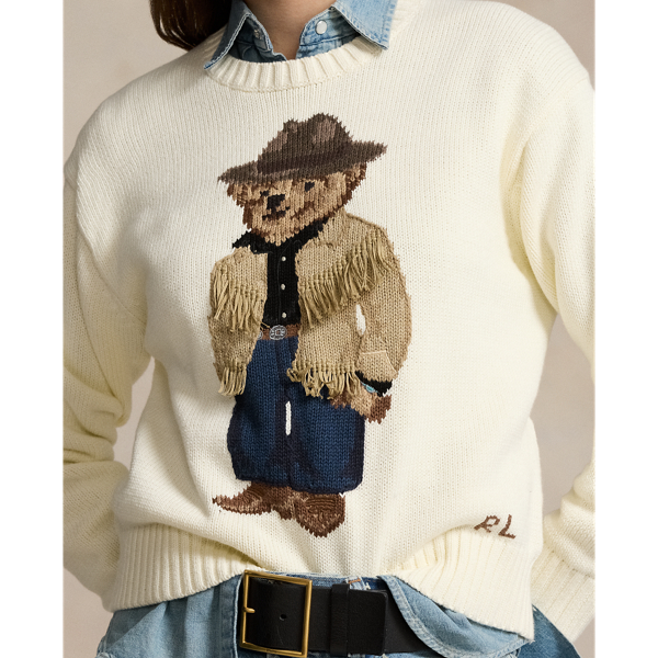 Polo Bear by Ralph Lauren selling women’s white crewneck sweatshirt