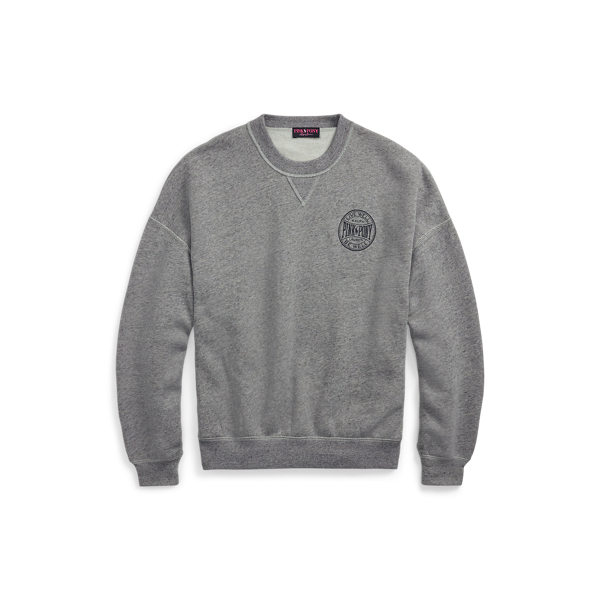 Ralph lauren double knit graphic sweatshirt on sale