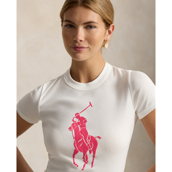 Pink Pony 純棉羅紋 T 恤