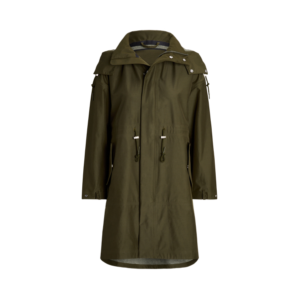 Water-Resistant Hooded Jacket