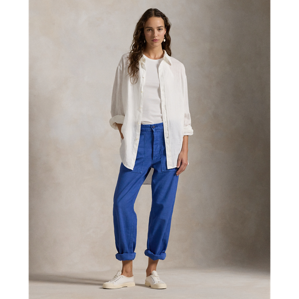 Ralph lauren blue trousers online