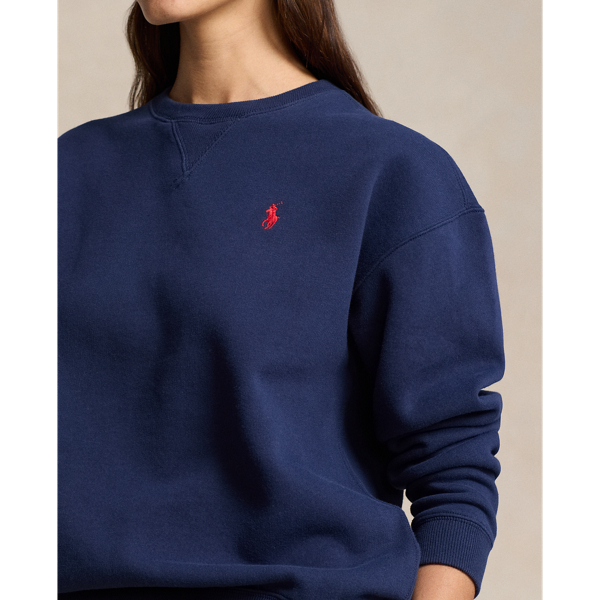 Ralph Lauren Navy Blue deals Crewneck Large