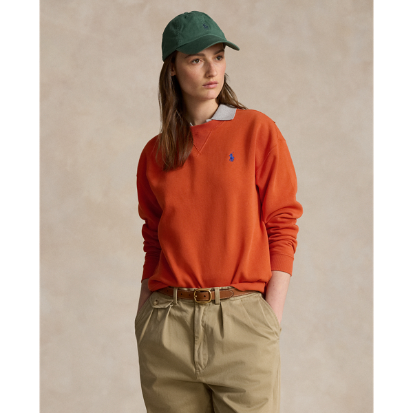 Polo ralph lauren orange hoodie online