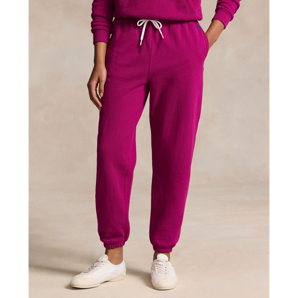 Pink polo sweatpants sale