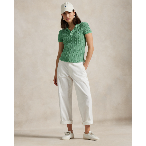 ケーブルニット ポロシャツ （ポロシャツ）｜POLO RALPH LAUREN