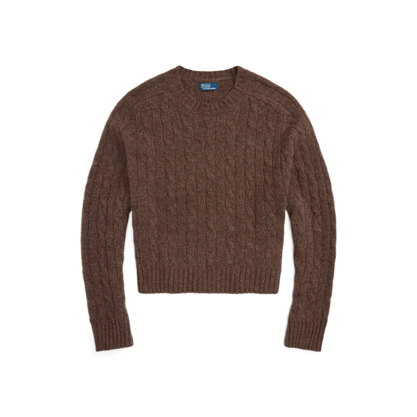 Pullover aus Wollmischung mit Zopfmuster Polo Ralph Lauren in 1