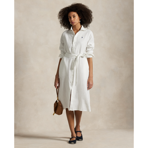 Ralph lauren linen dresses on sale