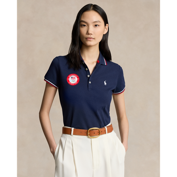 Refined Navy Team USA Mesh Polo Shirt Polo Ralph Lauren 1