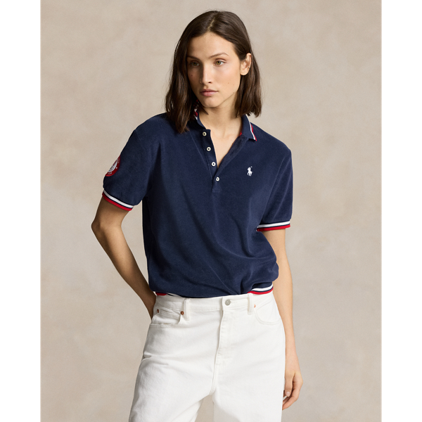 Refined Navy Team USA Terry Polo Shirt Polo Ralph Lauren 1