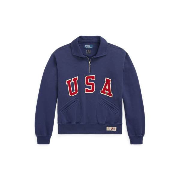 Women's Polo Ralph Lauren White Team USA 2020 Summer