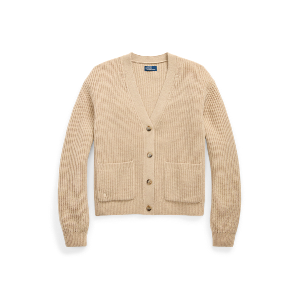 Wol-kasjmier vest met V-hals