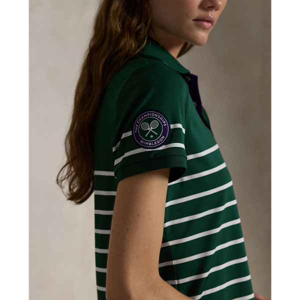 売れ筋商品|||ラルフローレン Tシャツ レディース トップス WIMBLEDON TAILORED FIT GREENSPERSON POLO - Polo shirt - northwest pine/ceramic white Wimbledon Tailored Fit Greensperson Polo for Women | Ralph