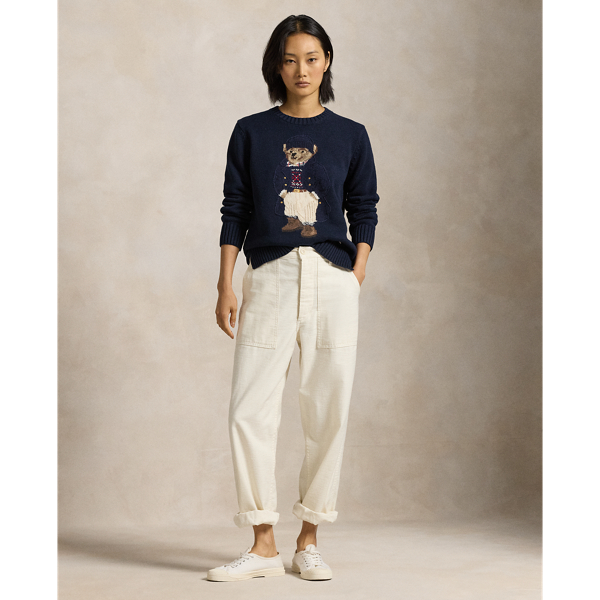 Polo Bear by Ralph Lauren selling women’s white crewneck sweatshirt