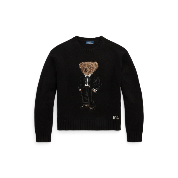 Mens polo bear sweatshirt hotsell