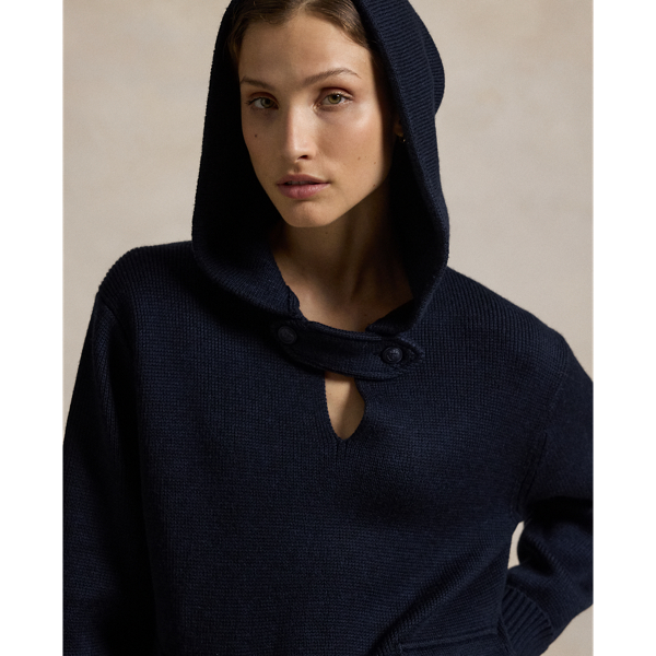 Wool Hooded Jumper for Women Ralph Lauren IL