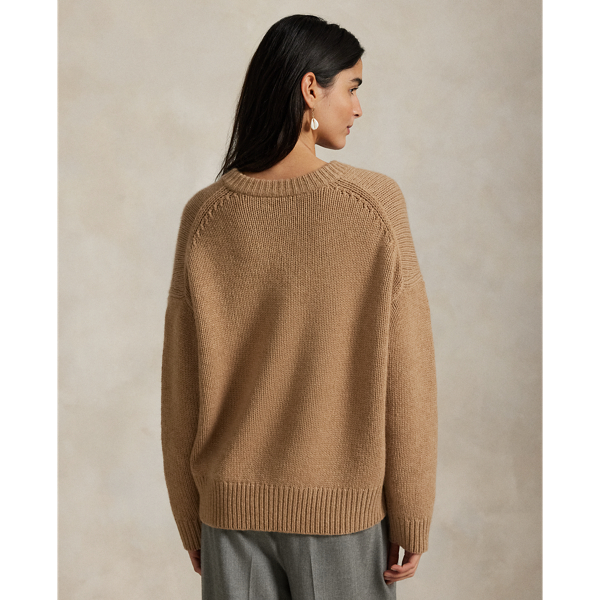 Cashmere High V-Neck Sweater