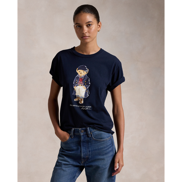 Women s Polo Bear T Shirts Tops Ralph Lauren GF