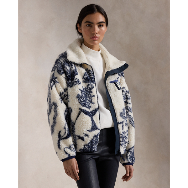 Ralph lauren fluffy fleece sale