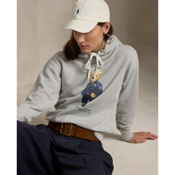 パーカー・フーディ POLO RALPH LAUREN Polo Bear Fleece Hoodie Grey MNPOKNI168235 Polo Bear Fleece Hoodie