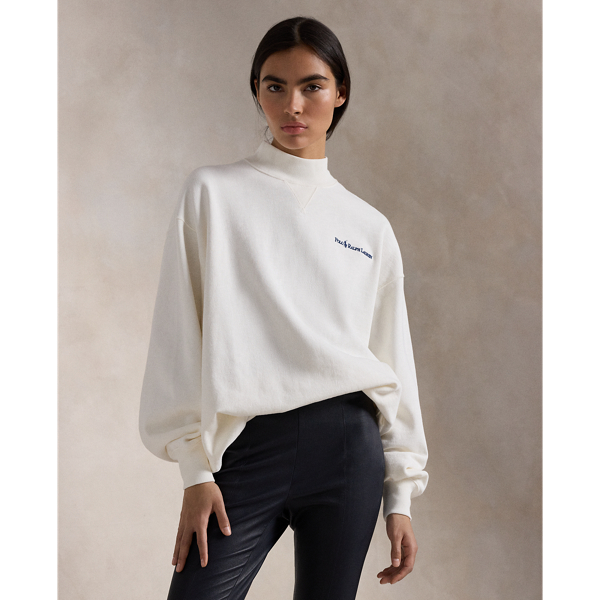 Womans white sweatshirt sale