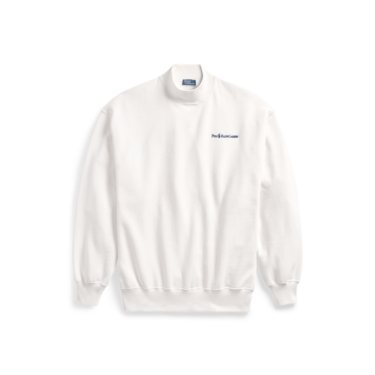 Logo Fleece Mockneck