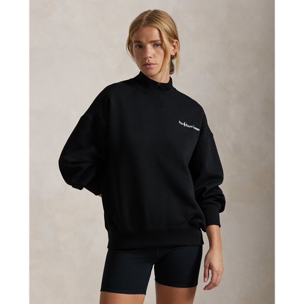 Logo Fleece Mockneck