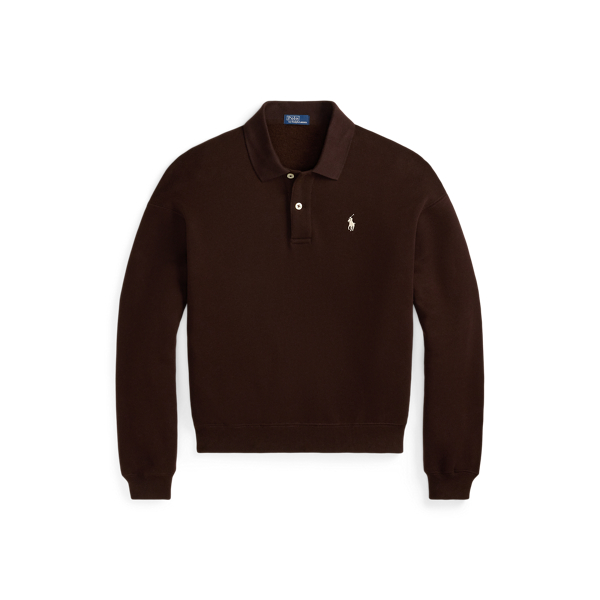 【新品・未使用】Polo ラルフローレン ループバック　フリース　ポロカラー ループバック フリース ポロカラー スウェットシャツ | ラルフ