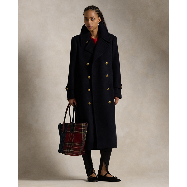 Wool Melton Long Coat