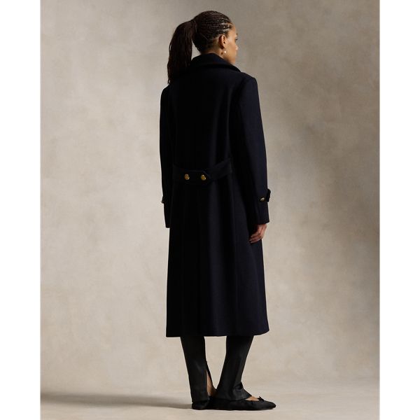 Wool Melton Long Coat