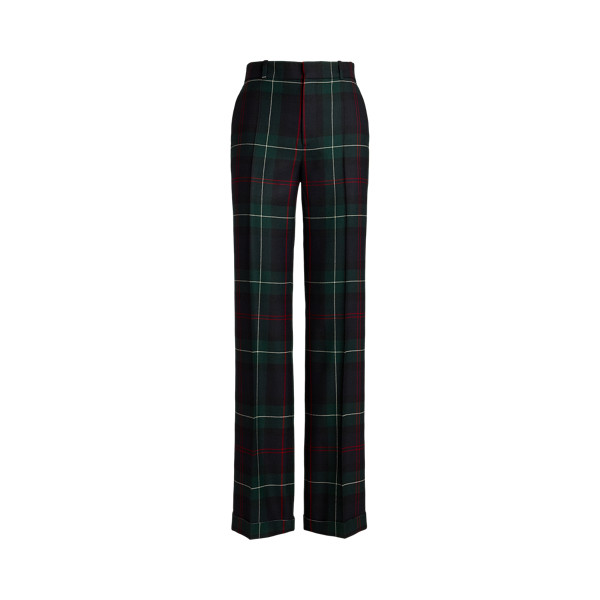 Ralph lauren tartan trousers hotsell