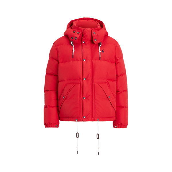 Quilted Hooded Down Jacket 