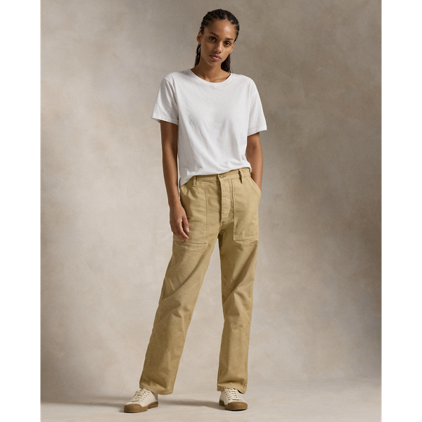 Women s Tan Designer Trousers Ralph Lauren ME