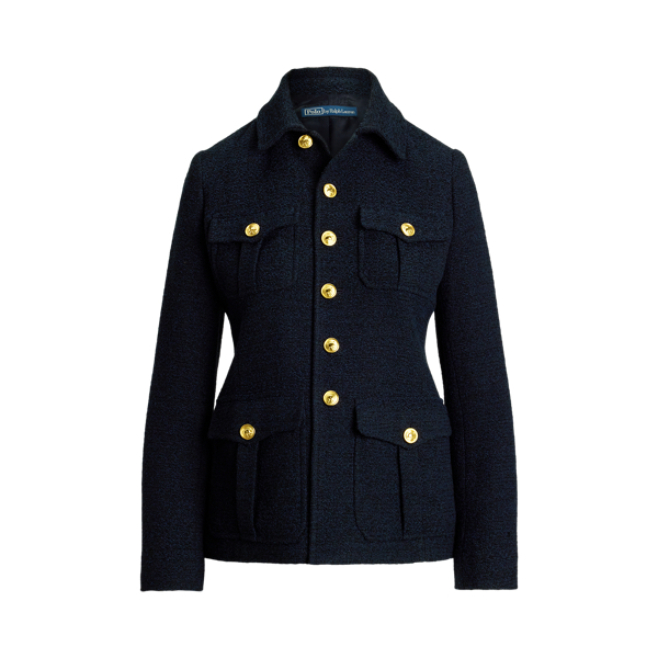 Boucl&eacute; Blazer Polo Ralph Lauren 1