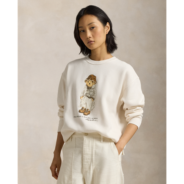 Ralph lauren bear fleece deals
