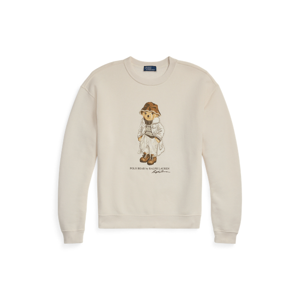 Polo Bear Fleece Crewneck for Women Ralph Lauren UK